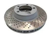 Remschijf Voorzijde. Porsche 996 / 997 (OE Nr. 99635140904 en 99635141004) - 99635140902, 99635140903, 99635140904, 99635141002, 99635141003, 99635141004