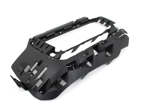 Alloggiamento della griglia della presa d'aria del paraurti anteriore. Porsche 992.1Carrera - 992807683DOK1, 992807684DOK1