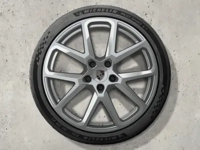 21" Panamera SportDesign lichtmetalen velgen en zomerbanden Origineel Porsche - 976044660F