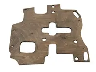 Pedaalbodemplaat LHD, Links. Porsche 964/993 - 99355106300, 96455160100