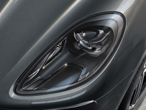 LED 大灯，深色，包括 PDLS Plus。保时捷 Macan II RHD 汽车 - 95B04490511