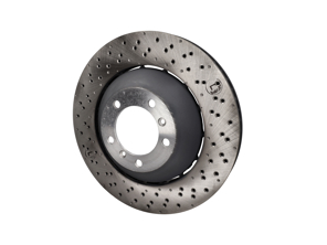 Brake disc rotor, Front. Porsche 981 Cayman GT4 - 98135140580, 98135140680, 205968C, 205969C, 98135140581, 98135140681, 9GT615301N, 9GT615302N - 205968C, 205969C
