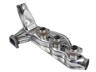 Exhaust heat exchangers, Polished stainless steel. Porsche 930 Turbo 1975-89 - 91.103, 91.103S, 1623103600, 1623103800, 93021102103, 93021103301, 93021103304 - 1623103800