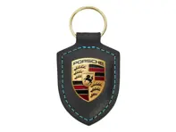 Porsche Wappen Schlüsselanhänger Ladeservice, Schwarz. - WAP0503570RCHS