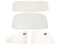 Set di bicchieri trasparenti. Porsche 356A T1