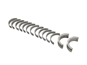 Hoofdlagerset 0,25 overmaat buiten. Porsche 911 / 964 / 993 / 996 Turbo - 96410190161