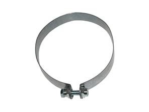 Exhaust retaining strap steel (598mm) LEFT 911 1984-89 - 93011115900 - 1621401171, URO-011266