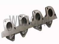Collecteur d'admission en fonte d'aluminium pour s'adapter à 2 carburateurs DCOE ou corps de papillon Alpha au moteur Porsche 924 2.0 4 cylindres - MI9007