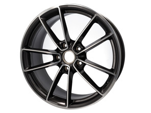 20" Carrera Classic lichtmetalen velg vooraan, in titanium. Porsche 992.1 Carrera >>2020 - 992601025HOC6, 992601025JOC6