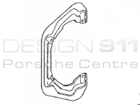 Placa de cubierta de disco de freno Trasero. Porsche 996 / 997 - 99635280103