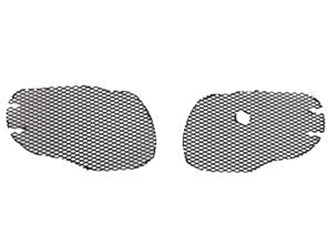 前保险杠侧格栅金属丝网套件。保时捷 986 Boxster 2003-2004