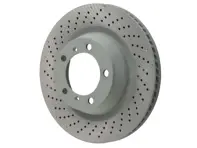 Disco de freno trasero, monobloque perforado, 330 x 28 mm. Porsche 991 3.4L - 99135240100, 99135240200 - PRL39913, PRR39914