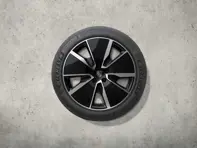 Ensemble jantes et pneus hiver Macan Turbo 21", noir brillant. Porsche Macan-e - 95C044600C
