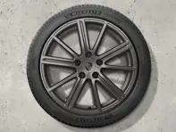 Jantes en alliage Panamera Turbo 20" (en Turbonite) et pneus intercalaires Porsche d'origine - 976044600C