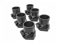 996 GT3 Intake Manifold Adapter Kit, Black. Porsche 964 / 993 1989-98 - 96411071101, 99311071250 - AMS9050094, AMS9050095