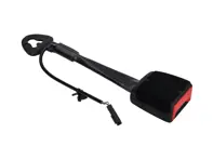 Sluiting van de veiligheidsgordel vooraan met drukknop. Porsche992 - 992857755D, 992857756D, 992857755B, 992857756B