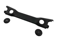 Kit de mejora del revestimiento del compartimento del motor para Cayman GT4 RS. Porsche 718 Caimán - 981551433031E0, 981551383011E0, 981551383021E0