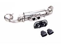 Milltek Sportuitlaatdemper met Cerakote Black GT-100 uitlaatsierstukken. Porsche 992.1 GT3 2021>> - 9GT251052F, 9GT251052G, 9GT251052D, 9GT251052H - SSXPO173