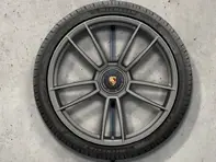 20'/21' 911 Turbo S, Platinum (satin-gloss) Alloy Wheels & Winter Tyres Original Porsche for 992 (911) Turbo / Turbo S - 992044601AC
