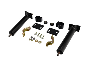 Metallhalterungen und Befestigungsteile für die vordere Stoßstange. Porsche 911 (1974–1989) - 91150504503, 91150504501 - PR14002P, 1684151500, 911288