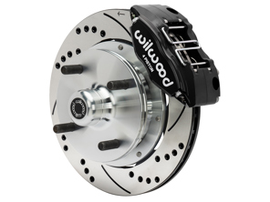 Kit pinza e rotore freno anteriore Powerlite con dischi ventilati, forati e scanalati. Porsche 914/4 1973-76 Wilwood - 477407075, 311615107B, 311615108B - 140-17474-DR, 140-17474-D