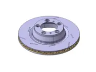 Rotor de disco de freno trasero. Porsche 970 Panamera 4 GTS / GTS / Turbo (N.º de pieza OE 97035240500 / 97035240600) - 97035240500, 97035240600, 298615601B, 298615602B - 09.E897.11, 09.E898.11