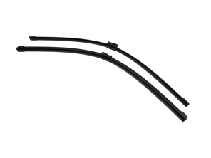 Wiper blade set, FRONT. Porsche 955 Cayenne / 957 Cayenne (RHD cars) - 95562894103, 3397118943, 95562894104, 95862894100, 95862894101 - NF-0042R 650+650