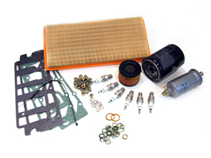 Kit d'entretien pour Porsche 911 3.0L Huile Carrera, filtres à air, bougies d'allumage, + Plus - 93010776403, 91111018502, 99917016290, 90012311830, 93011340100, 91111017623, 93010590201