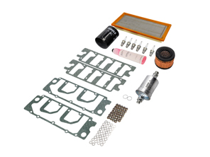 Kit manutenzione tagliando per Porsche 911 3.0L Carrera Olio, filtri aria, candele, + altro - 93010776403, 91111018502, 99917016290, 90012311830, 93011340100, 91111017623, 93010590201, 00004400204