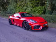 Full Carbon Fibre Aero Package Track Spec Air Curtains. Porsche 718 GT4