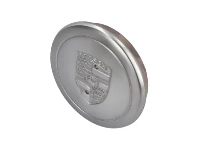 Wheel cap, 71 mm, Silver. Porsche 911 F / 911 G - PCG90103810