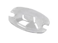 Kentekenverlichting glas. Porsche 356B / 356C - 64463161105, 64463160105