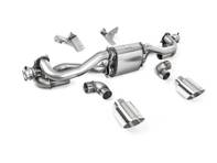 Milltek GPF-Back 阀门式排气系统，搭配抛光 GT-115 排气管。保时捷 718 Boxster / Cayman / GT4 2020>> - 982251053F, 982251053H, 982251053K, 982251053E, 982251053D, 982251053G - SSXPO189