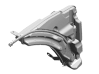 Ruitensproeier reservoir / tank. Porsche Macan II - 95B955451B, 95B955451