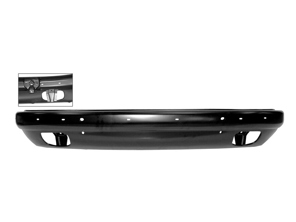 Front Bumper WITH Hole for Fog Light. Porsche 911 1965-68 - 1684100600, 591004, 90150501120, 90150501120GRV - 1684100600