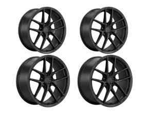 DD2 5-Bolt Wheel Set Satin Black. Porsche 992.2 GTS - 992.25.22.F.SB, 992.26.04.R.SB