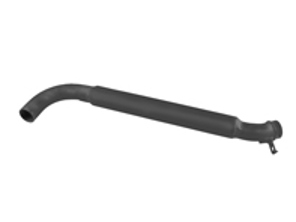 Uitlaatpijp met demper voor uitlaatbox. Porsche 914 - 021251101K, 021251171N, 1620705600, 91.425 - 1620705600