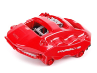 Brake caliper, FRONT. Porsche 997 Turbo - 99735143110, 99735143210