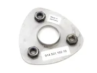 Plaque de renfort pour barre anti-roulis avant. Porsche 914 - 91450116210