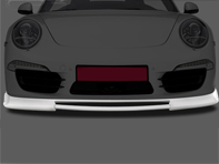 Lèvre de spoiler avant. Porsche 911 (991) 09/2011>> - FA201