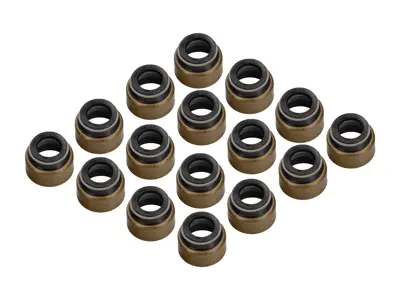 Ventilschaftdichtungen. 16er-Pack Porsche 928 - 92810419312, 92810419313, 91110419300, 91110419303, 92810419308, 96410411107, 596.981, 96410411106