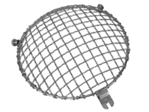 Protector de piedra de faro. Porsche temprano 356 Par - HG 001 06, HG00106