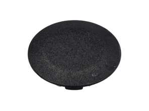 Schwarzer runder Blindstopfen. Porsche 911 / 964 / 993 - 9997033444001C, 99970334440