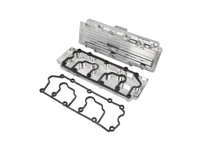 Nockenwellen-Motorabdeckungen und -dichtungen - Niedrigere Legierung Porsche 911 1968-89 - 93010511600, 930.105.11.600, 96410511601AL, 96410513501