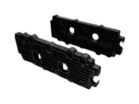 Tapas de motor de árbol de levas, aleación Billet INFERIOR. Porsche 993 1994-98 - 99310511607, 99310511607R, 99310511607SIL, 99310511607BLK