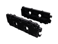 Camshaft engine covers, Billet alloy LOWER. Porsche 993 1994-98 - 99310511607, 99310511607R, 99310511607SIL, 99310511607BLK