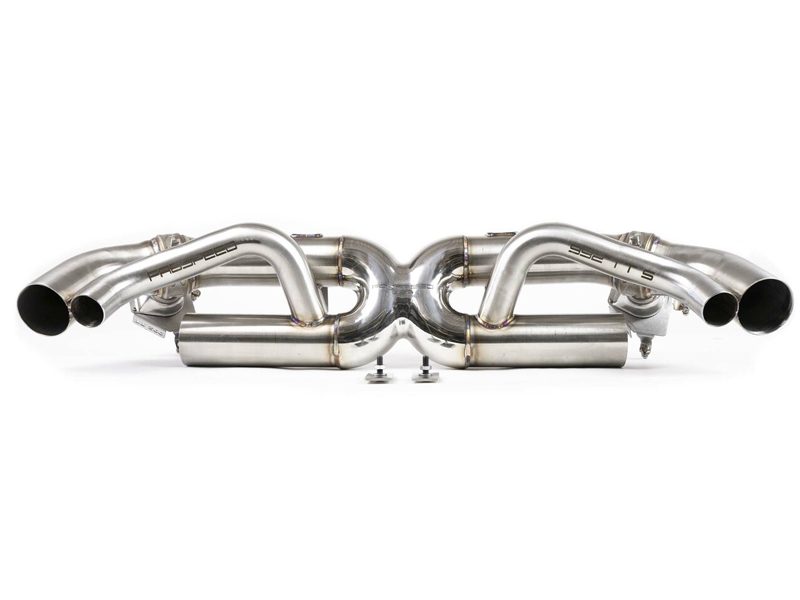 Système d'échappement Cat-back valvetronic Maxflo. Porsche 992 Twin Turbo / Twin Turbo S - 992251052A, 992298019, 992251053A, 992298019A - FS.POR.992.VLV, FS.POR.992.VLVQ, FSPOR992VLV