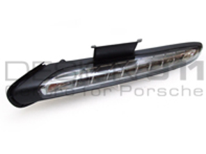 Indicatore di direzione anteriore con DRL (Daytime Running Light). Porsche 958 Caienna 2011>> - 95863118110, 95863118210