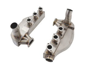 Uitlaatwarmtewisselaars, roestvrij staal. Porsche 911 1984-1989 - 93021102901 - 106429