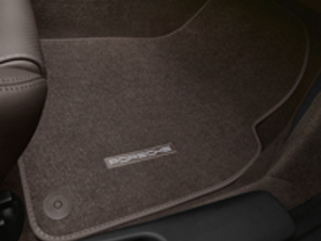 Alfombrillas con ribete de nubuck. Porsche 991 (911) 2012>> LHD Coches - 99155161300, 99155161310, 99155161302